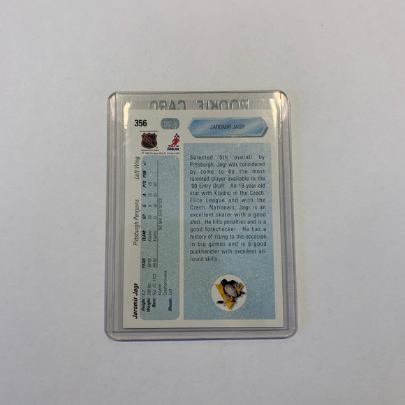 Pair of Jaromir Jagr Rookie Cards - Picture 3 of 3